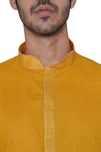 Image of Manthan Art Silk Kurta for Men