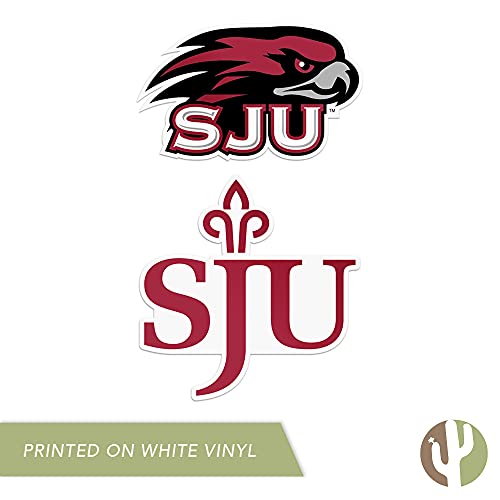 Autocollant vinyle NCAA Saint Joseph haute adhérence pour voiture