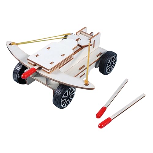 Modelo de balista de asedio de madera Juguete de ensamblaje práctico Juguete de aprendizaje para niños Fácil instalación para niños Adolescentes Estudiantes de 7 a 14 años Clase de tecnología escolar