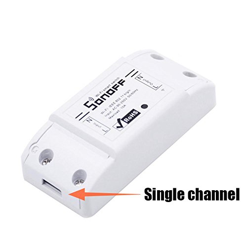 Sonoff WiFi Switch dual/single Channel Wireless Remote Control Electrical Alexa DIY Your Home