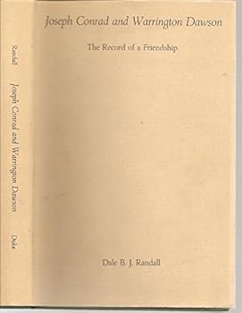 Hardcover Joseph Conrad and Warrington Dawson: The Record of a Friendship Book