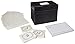 C.R. Gibson Colorful Patterned Recipe File Box, Includes 12 Tabbed Divider Cards, With 40 Coordinating 4" x 6" Recipe Cards - Initial Gourmet