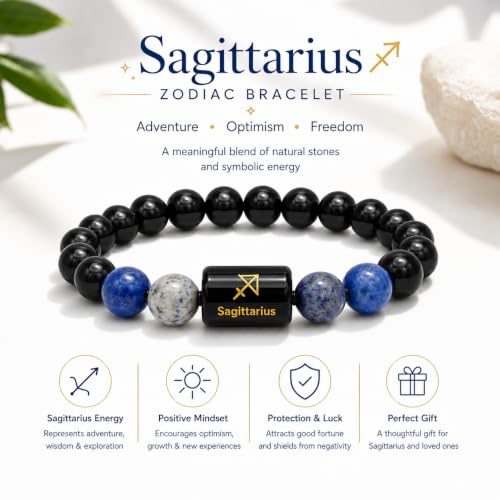 Image of Zodiac Crystal Bracelet for Men & Women