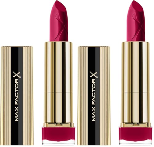 Max Factor Colour Elixir Moisture Kiss Lipstick #080 Chilli 4G (Pack of 2)