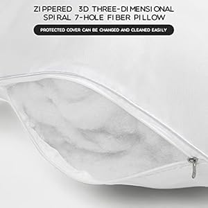 Macarrie 8 Pcs Queen Size Pillows for Sleeping Standard Size Pillows Bulk Bed Pillow Inserts Hotel Pillows Bulk for Stomach, Back and Side Sleepers Machine Washable (30 x 20 Inches) Macarrie 8 Pcs Queen Size Pillows for Sleeping Standard Size Pillows Bulk Bed Pillow Inserts Hotel Pillows Bulk for Stomach Back and Side Sleepers Machine Washable 30 x 20 Inches