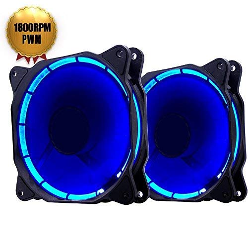 EasyDiy PWM 120 millimetri LED blu silenziosa