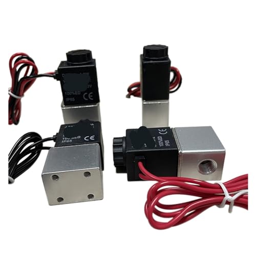Électrovanne normalement ouverte 24V NPT 1/8 pour commande pneumatique - 4