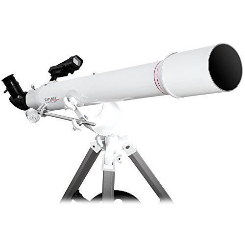Explore Scientific Fl-Ar70700Az Refractor Telescope W/Az Mount, 70Mm, White #TOP20