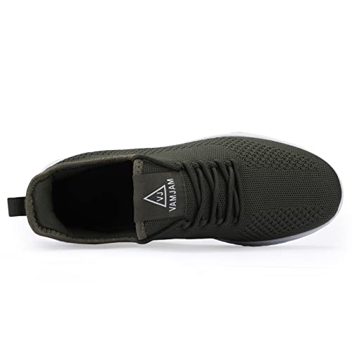 Image of VAMJAM Men's Running Shoes Ultra Lightweight Breathable Walking Shoes Non Slip Athletic Fashion Sneakers Mesh Workout Casual Sports Shoes