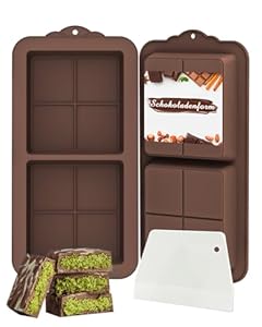 Mrun Bone Schokoladenform Silikon Tief 2 Stück