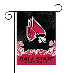 Rico Industries NCAA Ball State Cardinals Primary 13″ x 18″ Double Sided Garden Flag