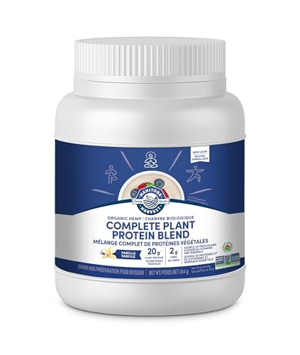 Manitoba Harvest Hemp Yeah Vanilla Protein Powder, 454 GR