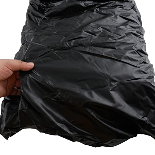 L-home Wohnmobil Abdeckung Schutzhülle Abdeckplane Dachschutz Dachschutzplane Plane Dachplane Caravan für Wohnwagen und Wohnmobile, 3x6.5m(Schwarz)