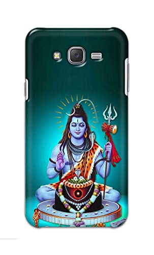 Image of PRINTFIDAA Printed Hard Back Cover Case for Samsung Galaxy J7 2015 | Samsung J7 NXT Back Cover (Lord Shiva) -1803