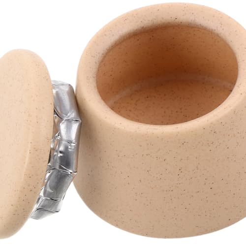 Cepillo de cerámica para uñas y soporte de polvo acrílico miniatura 3