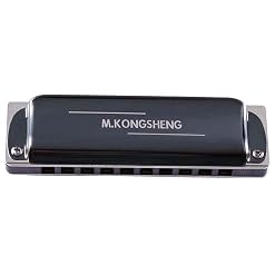 Harmonica Diatonic 10 trous Harmonica Blues harpe orgue à bec C ABS Comb instrument professionnel ks10bh - Les Beatles, Paul McCartney, John Lennon, RIngo Starr, George Harrison Harmonica Diatonic 10 trous Harmonica Blues harpe orgue à bec C ABS Comb instrument professionnel ks10bh – Image 5