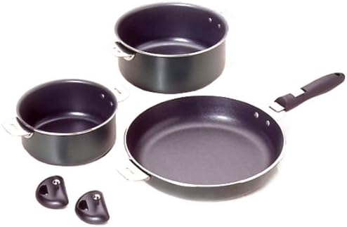 Lagostina Casseroles & Frying Pan Set (lagreen)