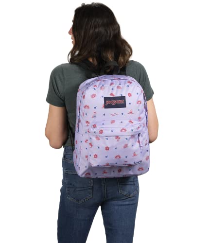Image of JanSport SuperBreak One Backpacks - Durable, Lightweight Bag with 1 Main Compartment, Front Utility Pocket with Built-in Organizer - Premium Backpack, Lagoon Luau