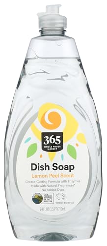 365 by Whole Foods Market Floral Lemon Peel Dish Soap 24 Fl Oz