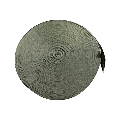 Polypropylene Webbing Straps 20mm 25mm 30mm 38mm 40mm 50mm Tape Backpack Luggage Straps Crafts Outdoor DIY Colours Lengths (50mm/5m, Dark Grey)