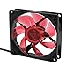 New Lon0167 Le rouge En vedette 12 DC12V efficacité fiable 0.16A 9Cm 4P 12 LED allume le ventilateur de refroidissement de 7 pour le radiateur de refroidisseur de processeur de cas de PC(id:408 d6 ba
