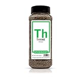 Spiceology Thyme Herb | All-Purpose Seasoning dried Whole Thyme leaves 8 oz Bulk Container