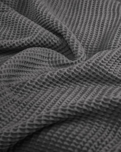 Image of Sleep Scientist Waffle Layer Blanket Cotton Waffle | Breathable Textured | Soft Lightweight Bed | All Season Cotton