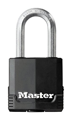 Master Lock 1-7/8 in. H x 1-3/16 in. W x 1-3/4 in. L Vinyl Covered Steel Ball Bearing Locking Padlock