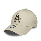 New Era Los Angeles Dodgers Gorra 9Forty Leopard Infill Mujer Beige