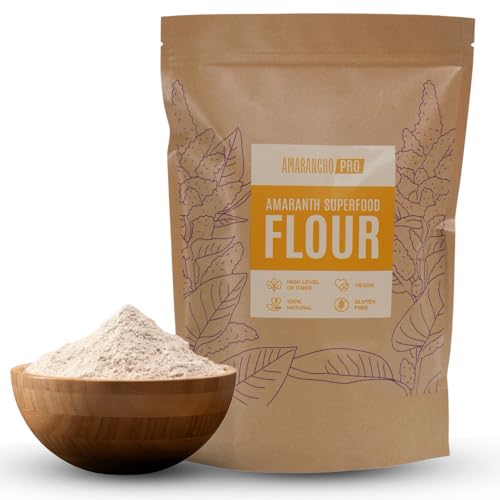 Amarancho Amaranth (Rajgira) Flour in pouch 1 kg | Gluten Free Natural Superfood | High Fiber Level Healthy All Purpose Flour