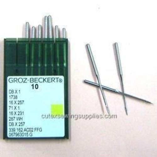 100 Groz Beckert 16X231 16X257 DBX1 Sewing Machine Needles (Size 10 (metric 70))