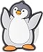Produktbild Crocs Unisex-Erwachsene Jibbitz Tier-Schuh-Charm | Personalisieren mit Jibbitz, Mehrfarbig (Glückliches Pinguin-Küken), Small