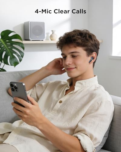 TALIX T30 Noise Cancelling Earbuds with Phone Stand - image 5