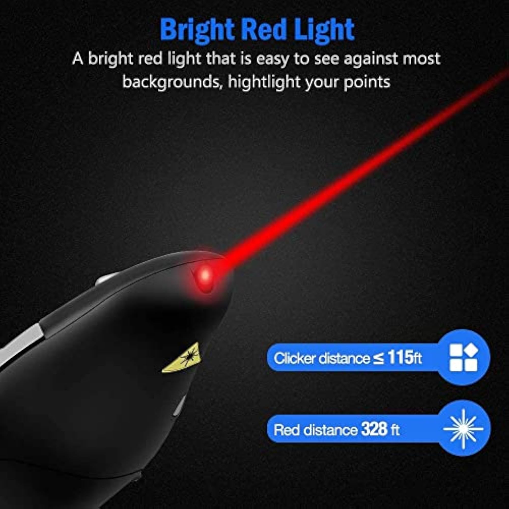 Wireless Clicker for PowerPoint Presentations