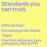 ATTITUDE Nourishing Hair Shampoo, EWG Verified, For Dry and Damaged Hair, Naturally Derived Ingredients, Vegan and Plant Based, Grapeseed Oil and Olive Leaves, 32 Fl Oz