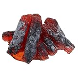 Artesanía: cada mini hoguera de resina está meticulosamente elaborada, lo que hace que los troncos de fogata falsos y la hoguera modelo parezcan realistas para accesorios de paisajismo de mini fuego cautivadores, mini fogata de resina, mini hoguera de resina