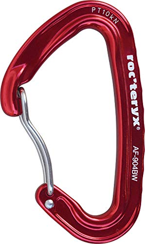 roc'teryx(ロックテリクス) 登山 クライミング 幅広ノーズ カラビナ トレチーメ レッド 【 日本正規品 】 RTAF904BW