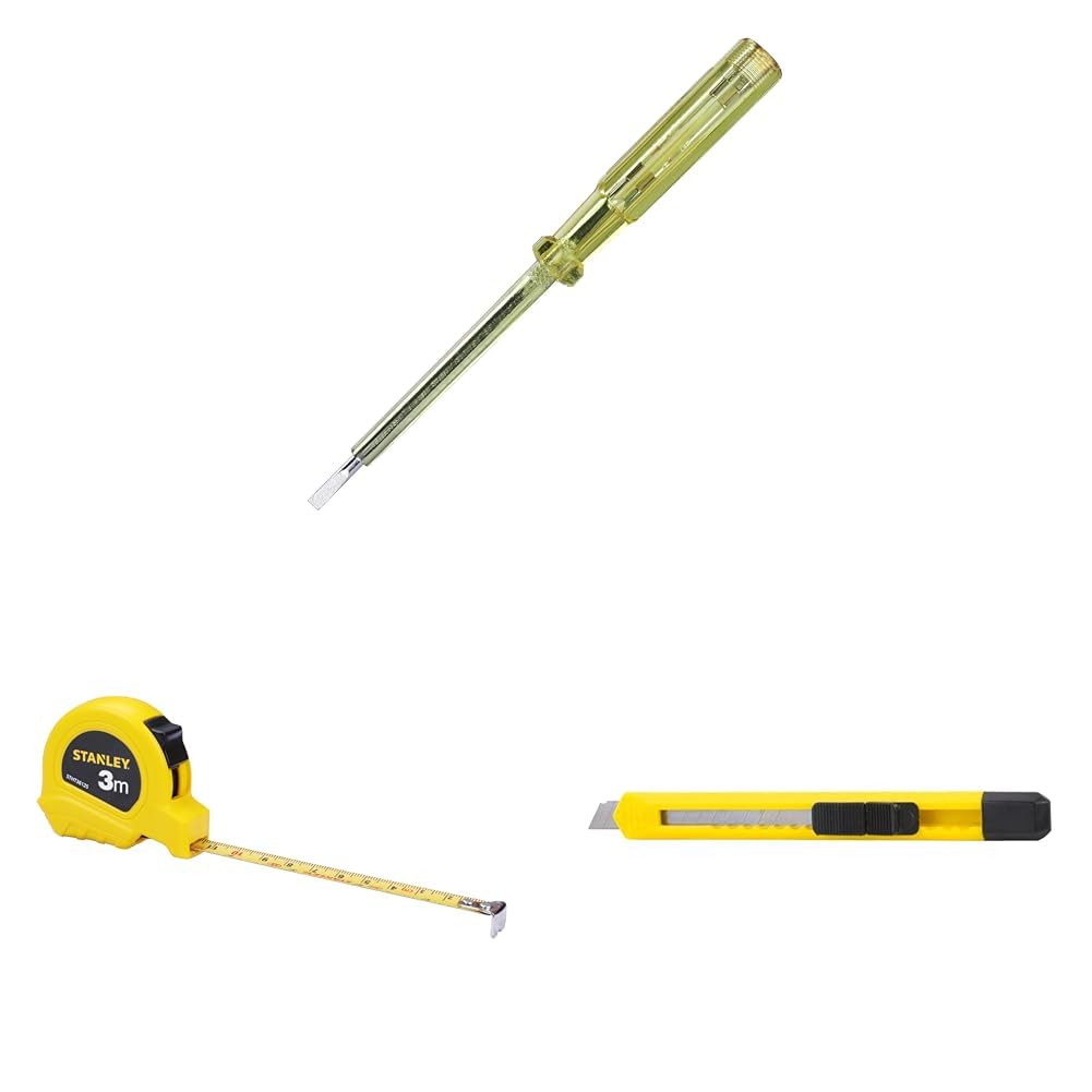 STANLEY 66-120-S 178mm/7.5 Spark Detecting 2-in-1 Screwdriver 5mm, 100-500V AC+STANLEY STHT65242-8 (B0BC2682H4) Amazon Price History, Amazon Price Tracker