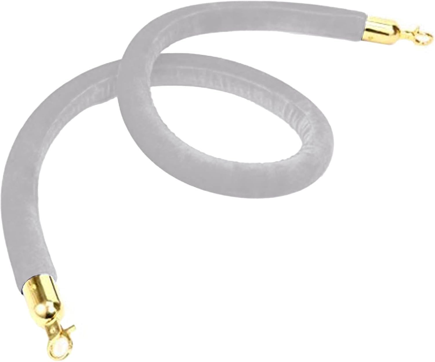 Corde de barrière de file d'attente durable 150 cm en mousse souple rétractable