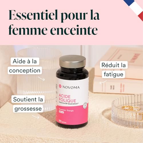 Acide Folique 400 µg - Vitamine B9 Quatrefolic® - 90 Gélules - 3 Mois – vue 2