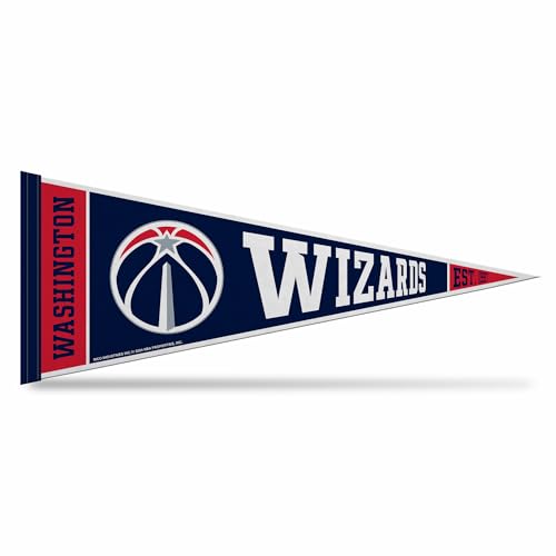 Image of Rico Industries NBA Basketball 12 inch x 30 inch Felt Wall Decor Pennant - Great for Home /Bed Room /Man Cave Decor