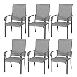 Parfaitement Adapté Au Patio: Cet ensemble de chaises de patio séduit tout le monde grâce à sa qualité de fabrication, ajoutant une touche de style et de confort aux espaces de réception extérieurs ou intérieurs