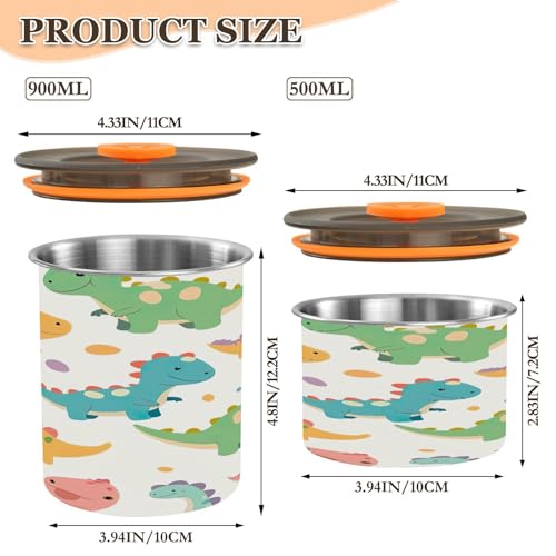 Envase al vacío Qilmy para café acero inoxidable 30 oz miniatura 3