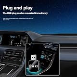 Dytabepl Carplay bezprzewodowy adapter USB Dongle Mirror Link Android Plug and Play A