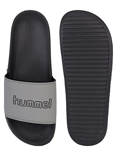 Image of hummel CLASSIC WOMEN SLIDERS Comfortable Cushioned Sole Arch Support Durable Lightweight Flexible Trendy Style Flip flops and Slippers Slides for Women Daily use Chappal