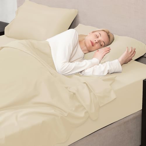 Image of Mejoroom Taupe Duvet Cover Full - Bedding Sets Full - Soft and Breathable Comforter Cover with Zipper Closure, 3Pieces, 1 Duvet Cover (80x90) and 2 Pillow Cases(20x26)