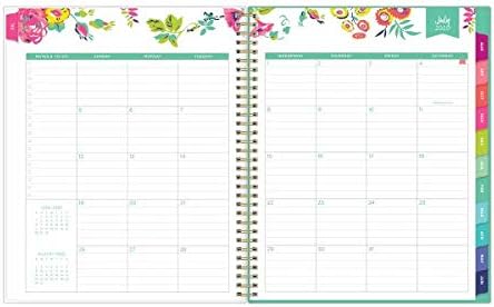 Day Designer for Blue Sky 2020-2021 Academic Year Weekly & Monthly Planner, Flexible Cover, Twin-Wire Binding, 8.5" x 11", Peyton White