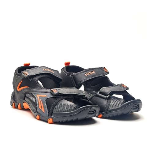 Image of ASIAN Mens VISTARA-26 Casual Sandals with adjustable velcro closure for easy wear with flexible fitting and trendy and stylish looks ideal for everyday use for mens as well as boys