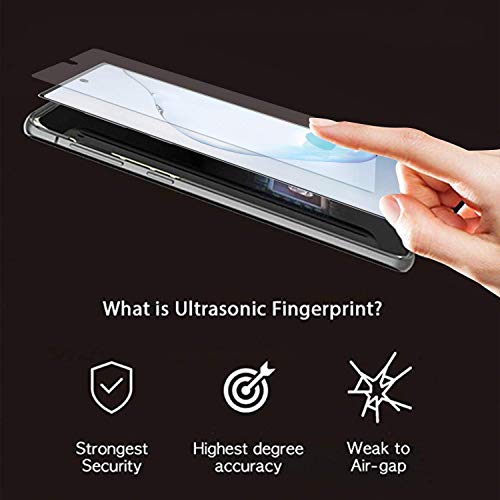 Galaxy Note 10 Plus Screen Protector, [Dome Glass] Full 3D Curved Edge Tempered Glass Shield [Liquid Dispersion Tech] Easy Install Kit for Samsung Galaxy Note 10+ and Note 10 + 5G - One Pack - Thumbnail 6