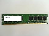Bureau DIMM GoldenRAM Elpida Ebe10ue8acfa-8g-e Bureau 1 Go DIMM DDR2 PC6400 (800) unbuf 1.8 V 1Rx8 240p 128 MX64 128 Mx8 CL6 8
